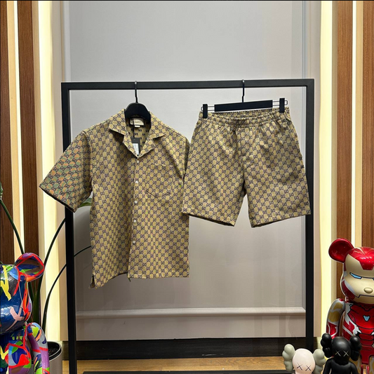 GG Monogram Shorts & Shirts Set