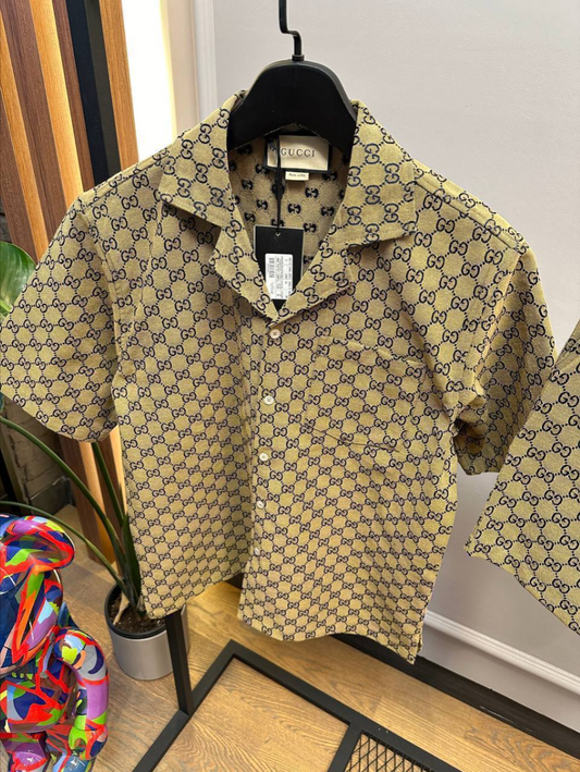 GG Monogram Shorts & Shirts Set