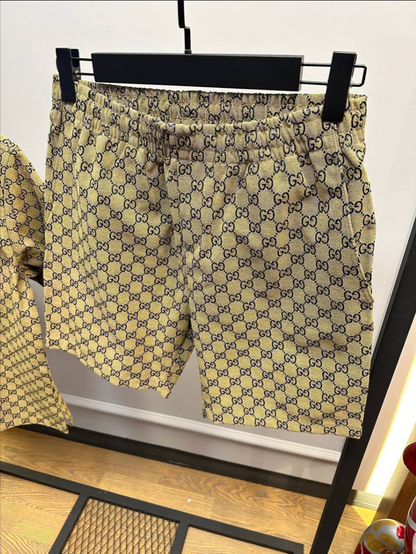 GG Monogram Shorts & Shirts Set