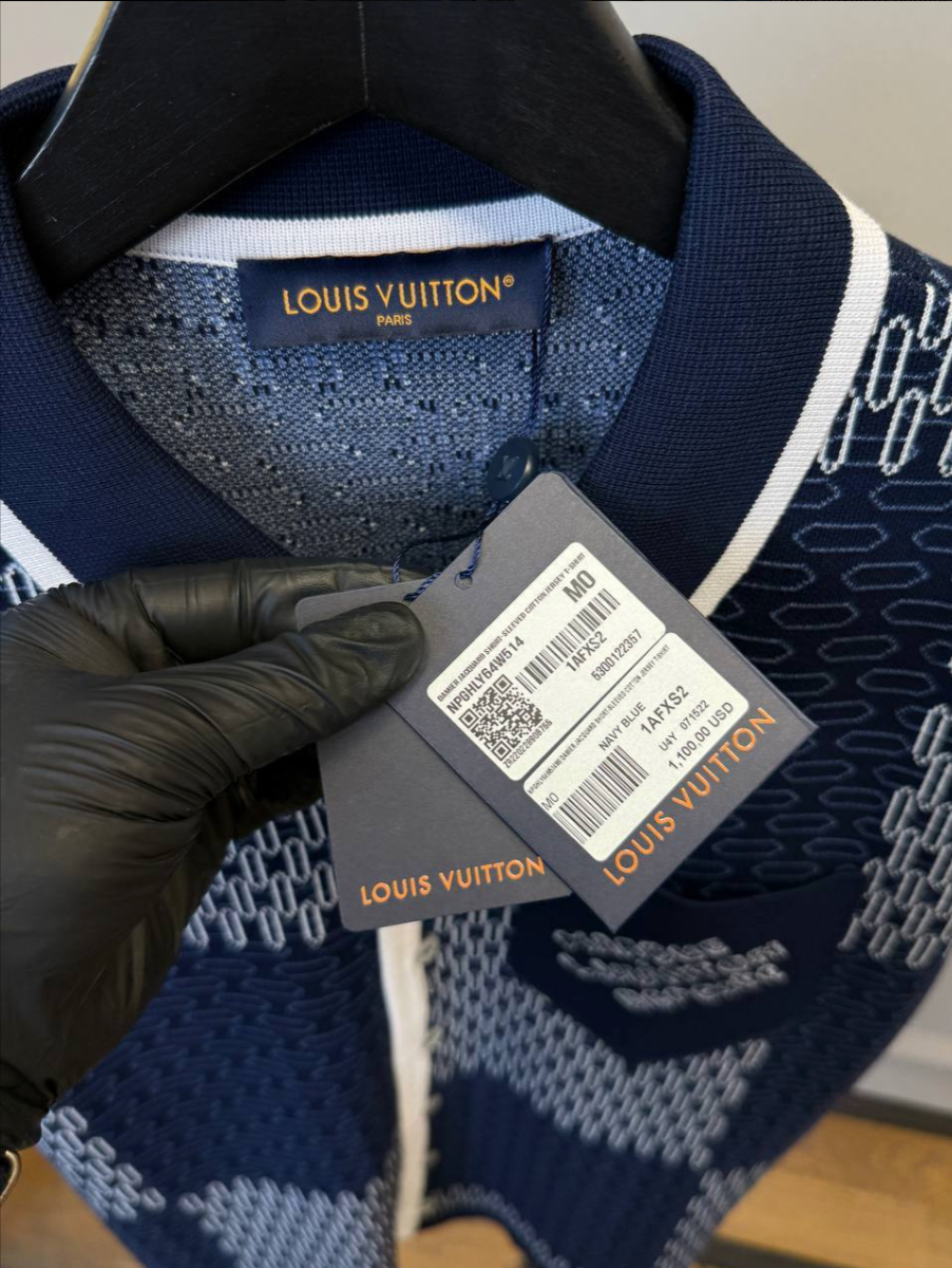 Damier Jacquard Cotton Jersey Set