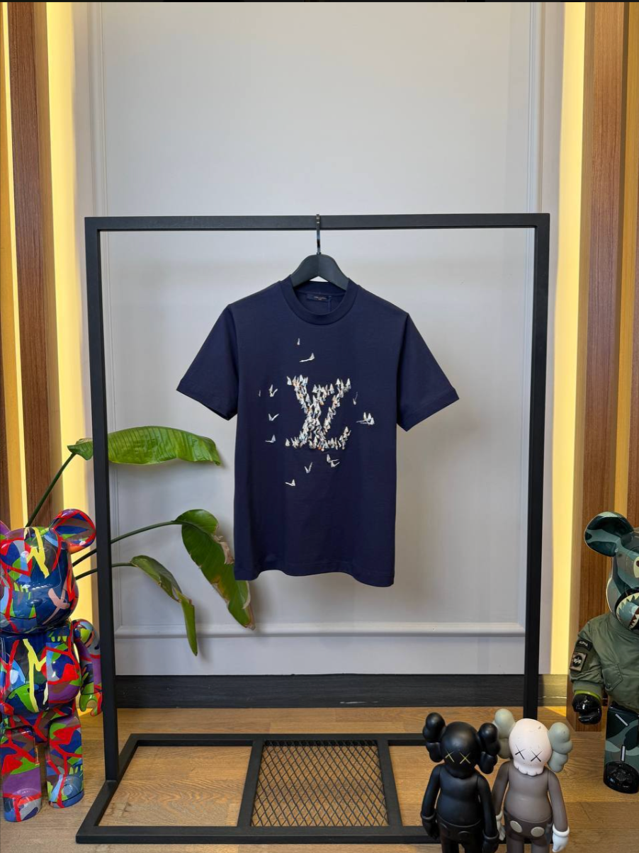 Embroidered Cotton T-Shirt