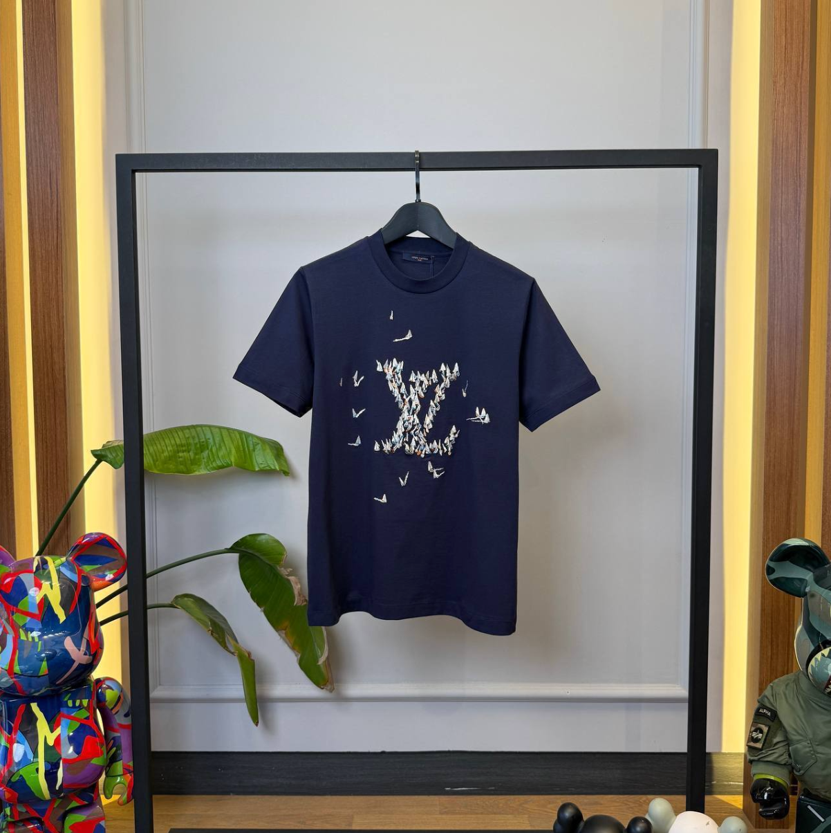Embroidered Cotton T-Shirt