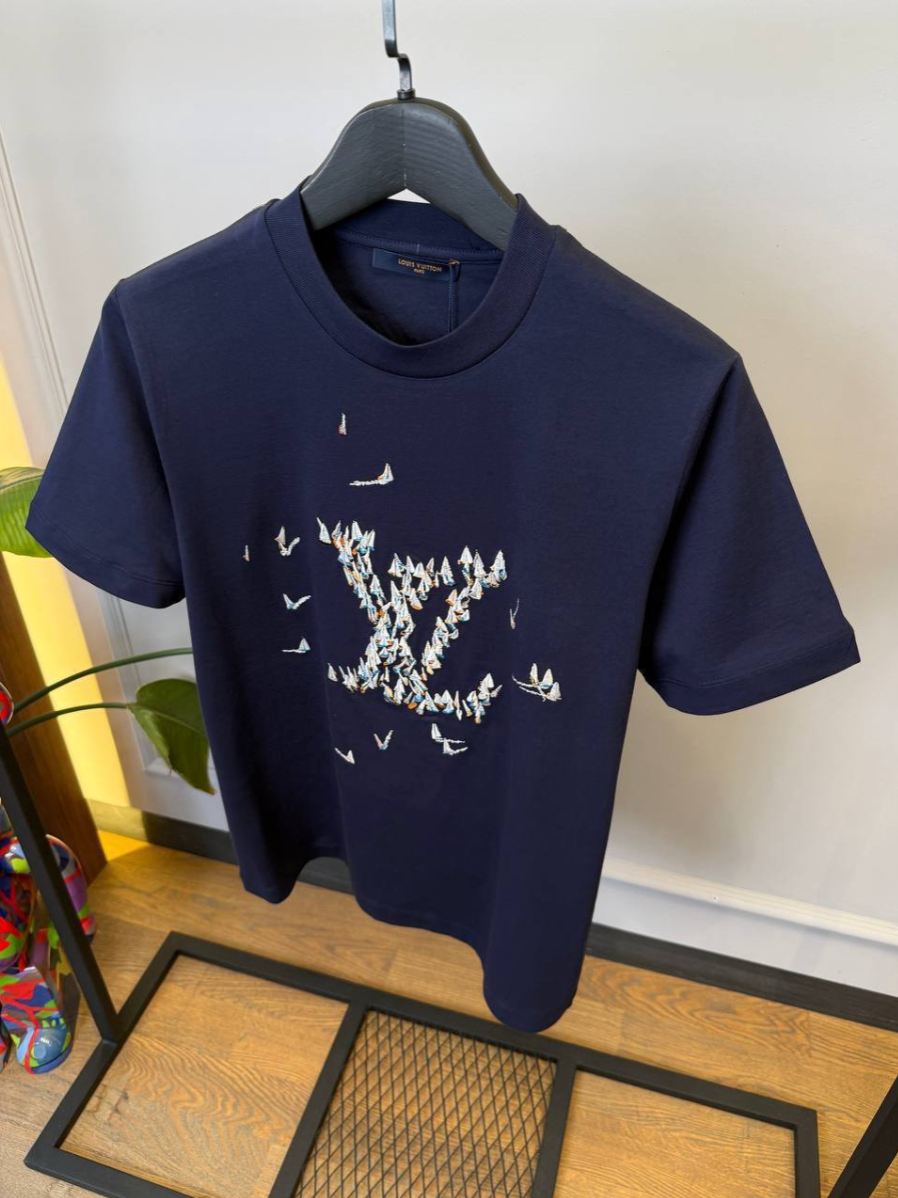 Embroidered Cotton T-Shirt