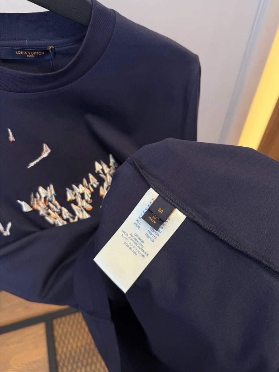 Embroidered Cotton T-Shirt