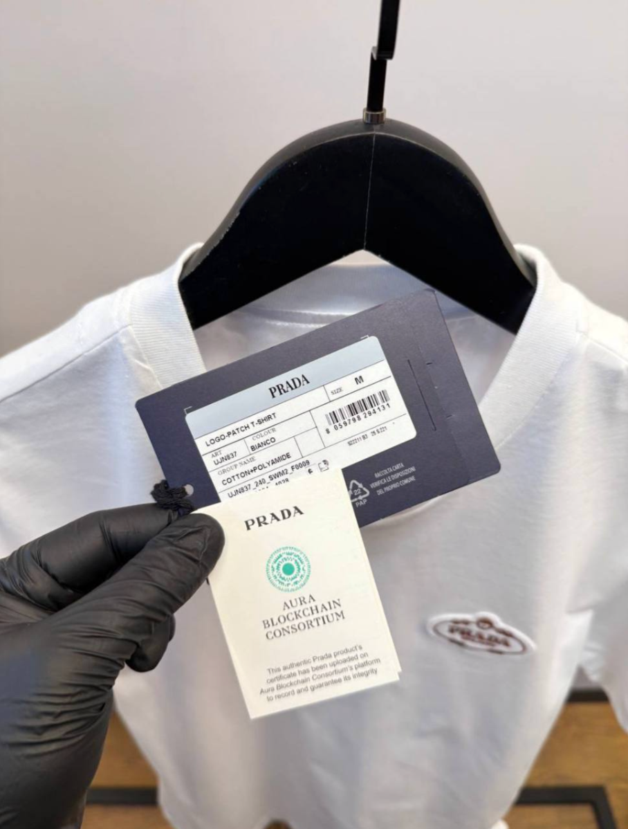 Logo Patch White T-Shirt