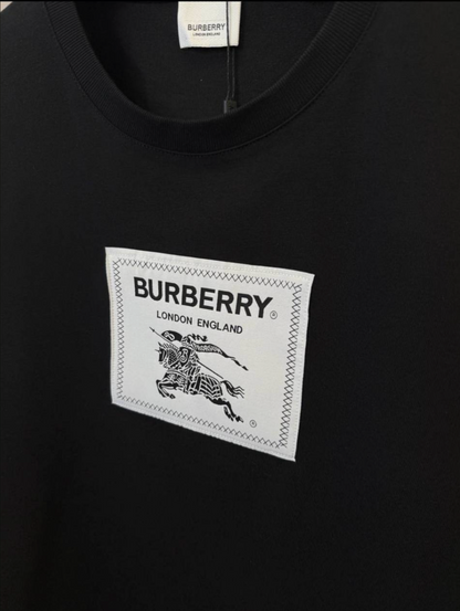 London England Black Cotton T-Shirt
