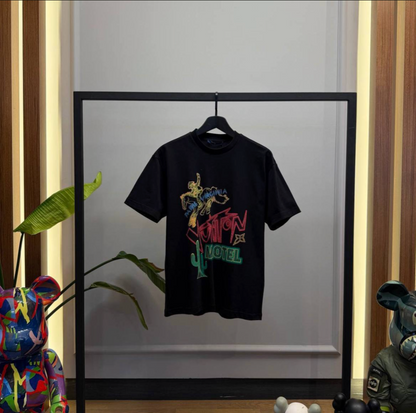 Motel Graphic Cotton T-Shirt