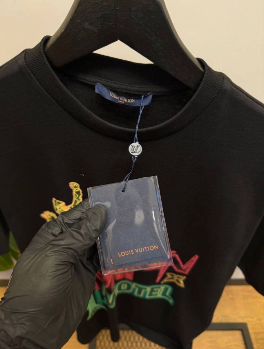 Motel Graphic Cotton T-Shirt