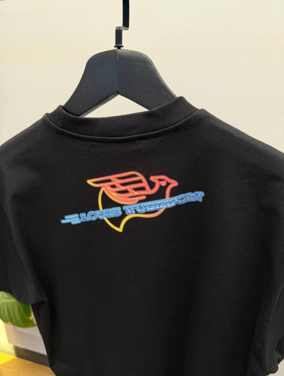 Motel Graphic Cotton T-Shirt