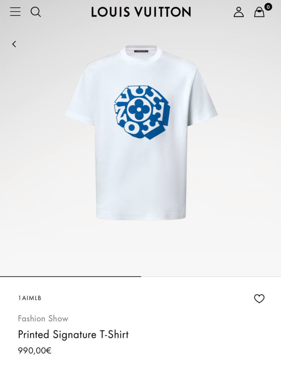 Printed Signature T-Shirt
