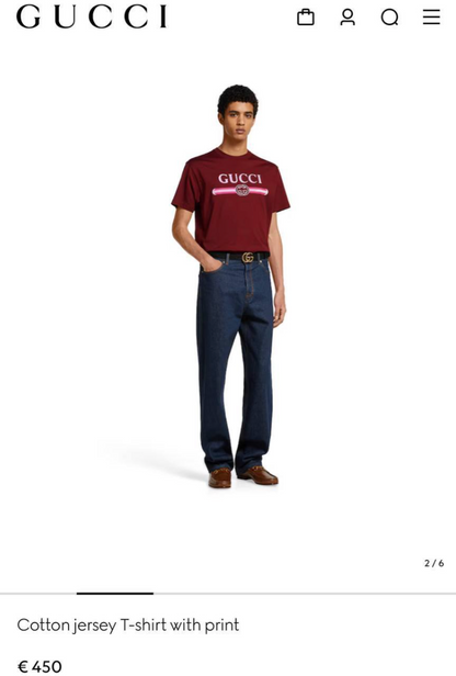 Logo-Print Cotton Jersey T-Shirt