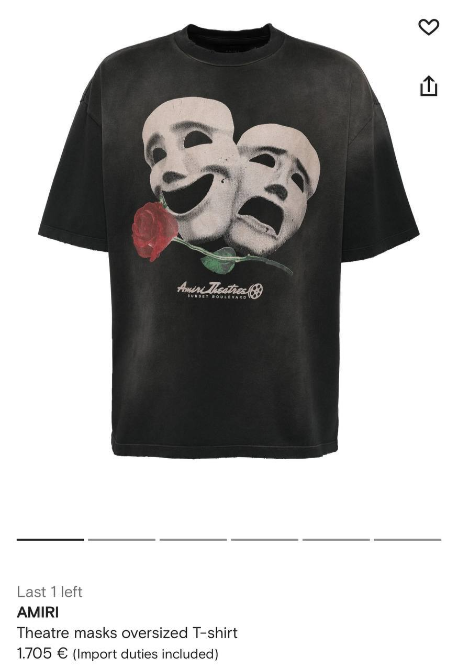 Theatre Masks Oversized T-Shirt