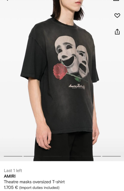 Theatre Masks Oversized T-Shirt