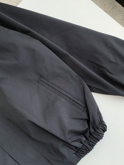 Monogram Collar Bomber Jacket