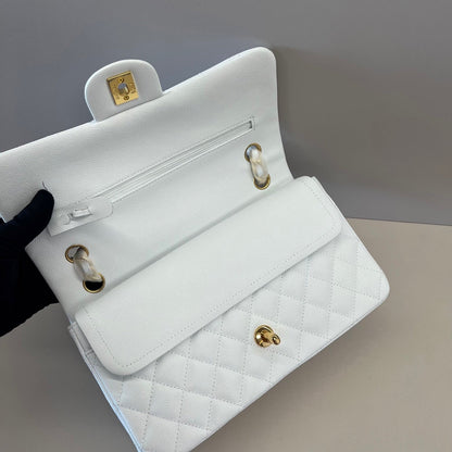 Caviar Leather Classic Double Flap Bag