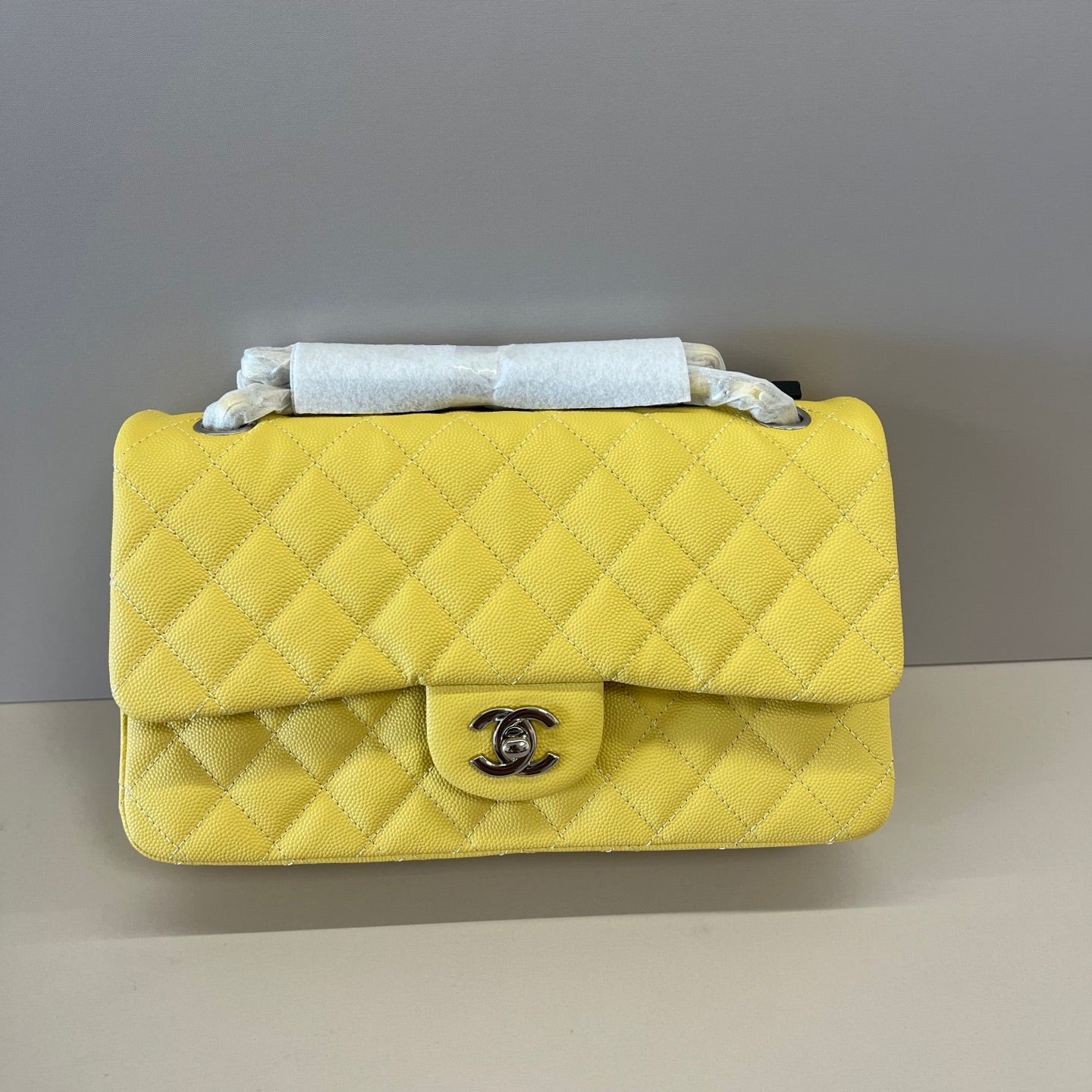 Caviar Leather Classic Double Flap Bag