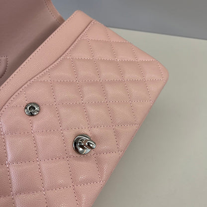 Caviar Leather Classic Double Flap Bag