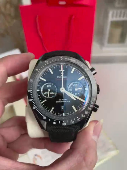Speedmaster "Dark Side of the Moon" – Co-Axial Chronometer, Black Ceramic Case, 44.25mm